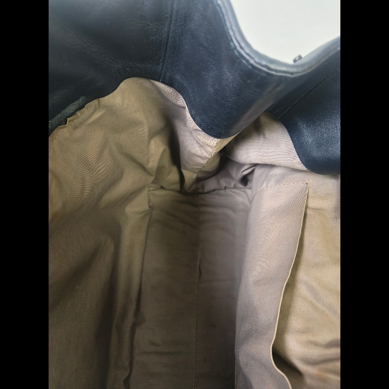 🔥年終狂降🔥【限時降價只到12/31（原25,800）】㊣✨Bottega Veneta  ✨寶緹嘉 BV 小牛皮 深藍 編織 拼接 手提包 托特包 文件包 媽媽包/二手包/二手精品/保證正品🌳二手樹屋🌳-36