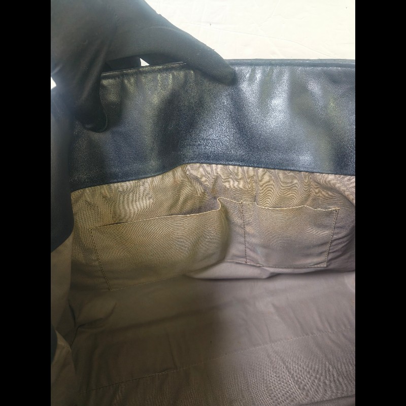 🔥年終狂降🔥【限時降價只到12/31（原25,800）】㊣✨Bottega Veneta  ✨寶緹嘉 BV 小牛皮 深藍 編織 拼接 手提包 托特包 文件包 媽媽包/二手包/二手精品/保證正品🌳二手樹屋🌳-37