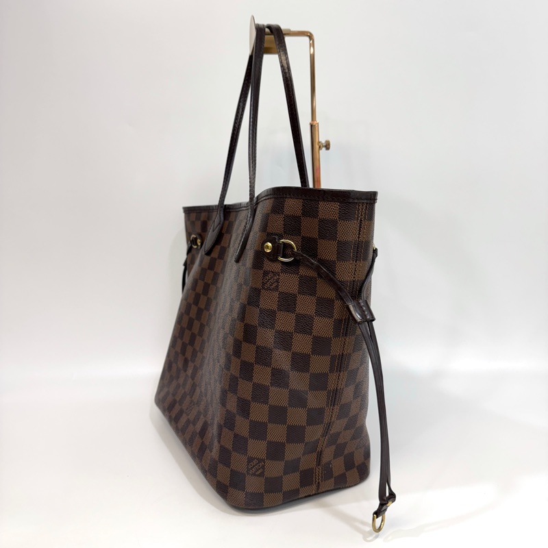 🤎路易威登通勤包LV咖啡色棋盤格neverfull MM托特包N41358-4