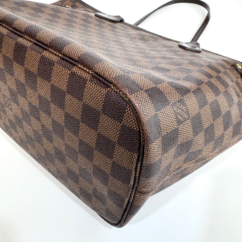 🤎路易威登通勤包LV咖啡色棋盤格neverfull MM托特包N41358-15