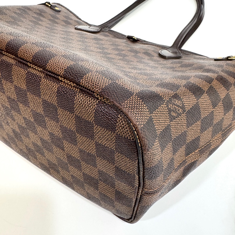 🤎路易威登通勤包LV咖啡色棋盤格neverfull MM托特包N41358-17