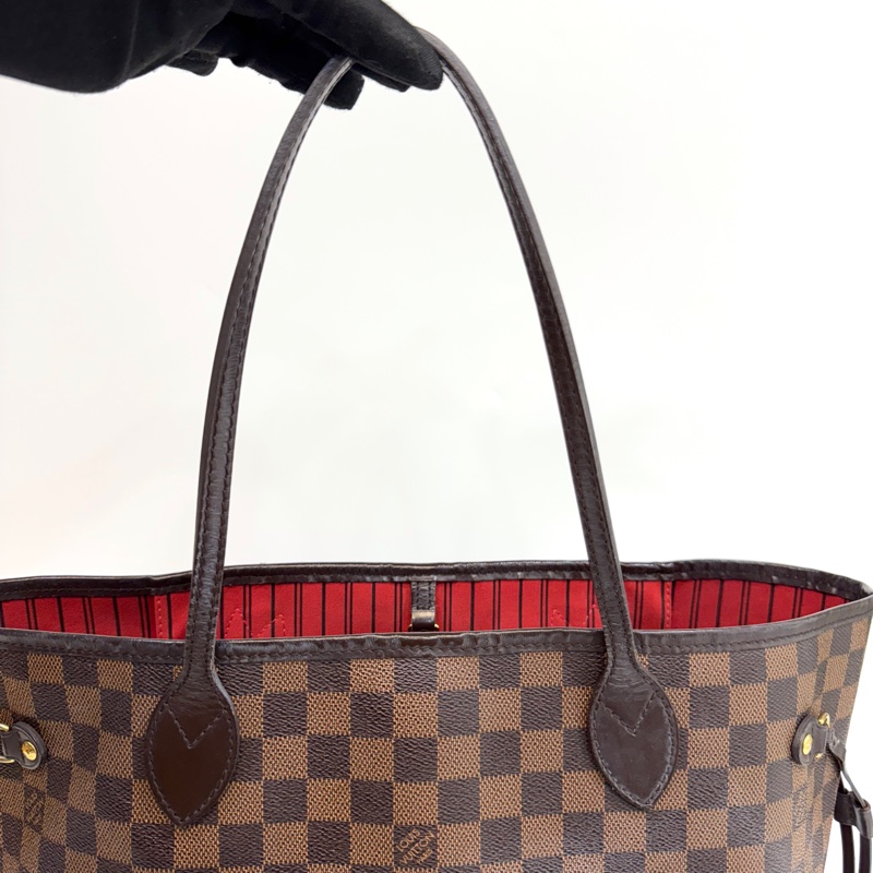 🤎路易威登通勤包LV咖啡色棋盤格neverfull MM托特包N41358-27