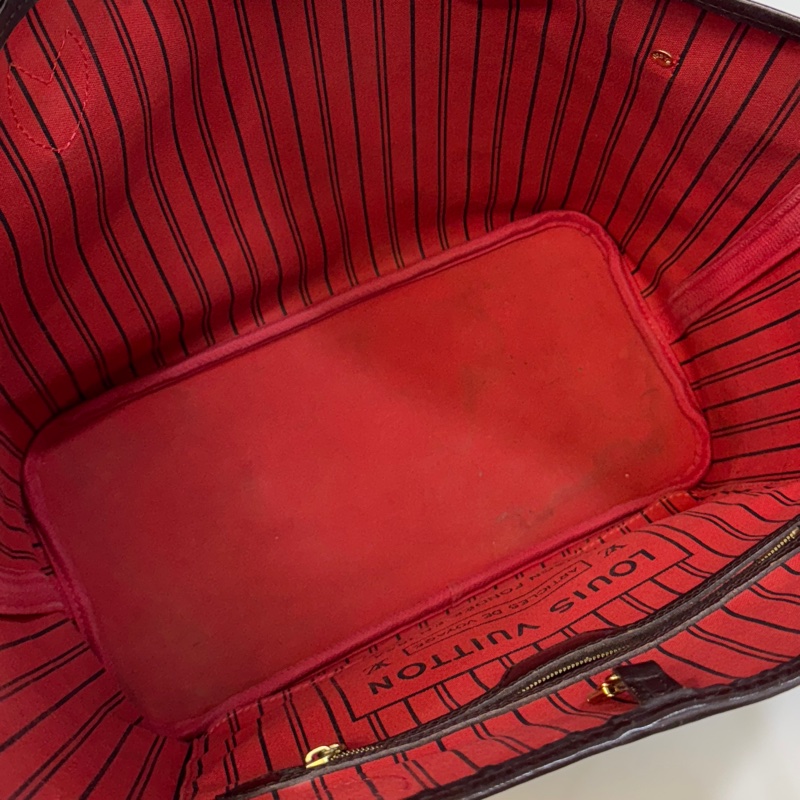 🤎路易威登通勤包LV咖啡色棋盤格neverfull MM托特包N41358-31