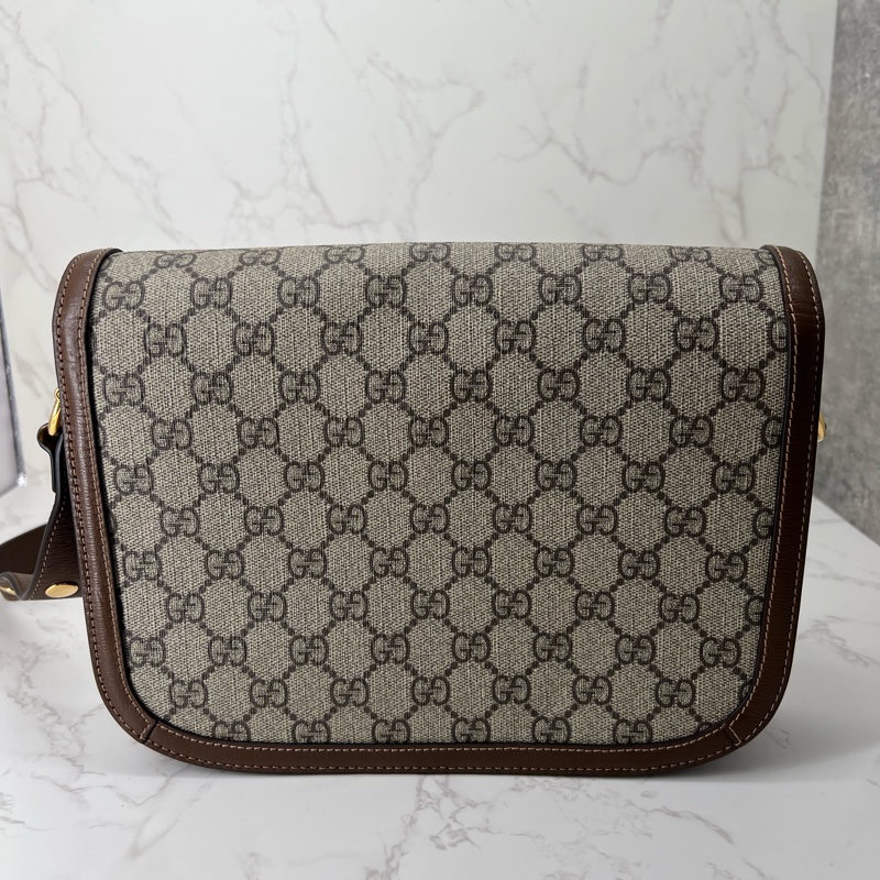 💗香緹國際精品💗 731 Gucci 1955馬鞍 中號 包況好-1