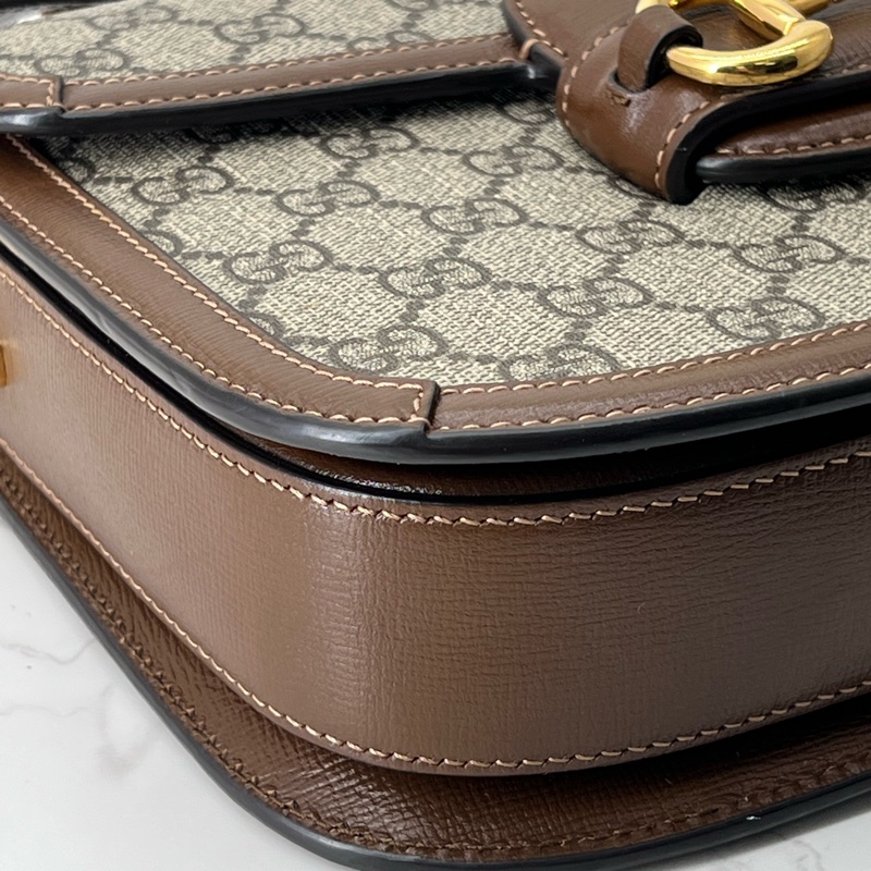 💗香緹國際精品💗 731 Gucci 1955馬鞍 中號 包況好-9