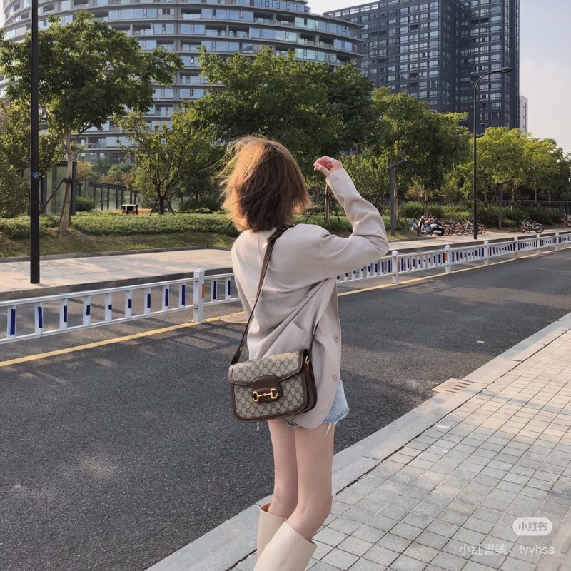 💗香緹國際精品💗 731 Gucci 1955馬鞍 中號 包況好-19