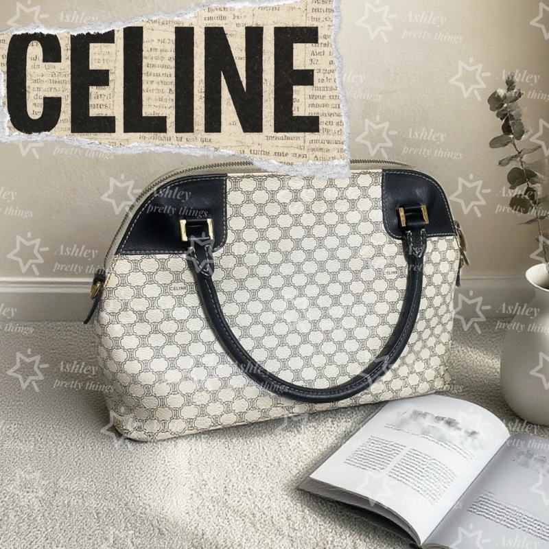 經典 CELINE 老花手提包 2way-4