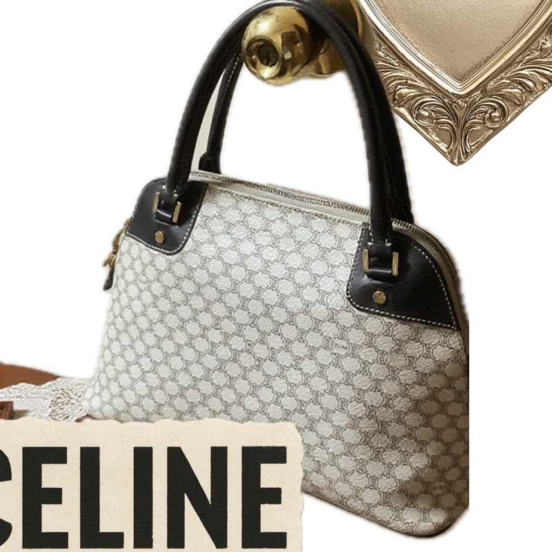 經典 CELINE 老花手提包 2way-8