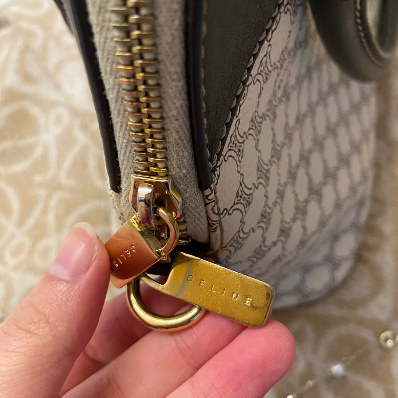 經典 CELINE 老花手提包 2way-12