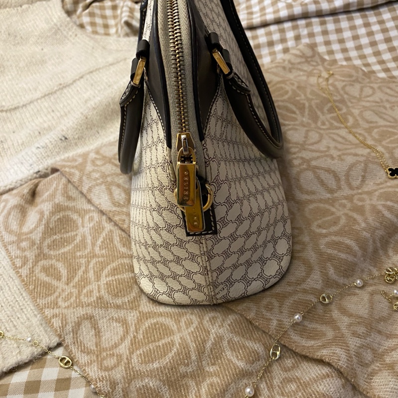 經典 CELINE 老花手提包 2way-13