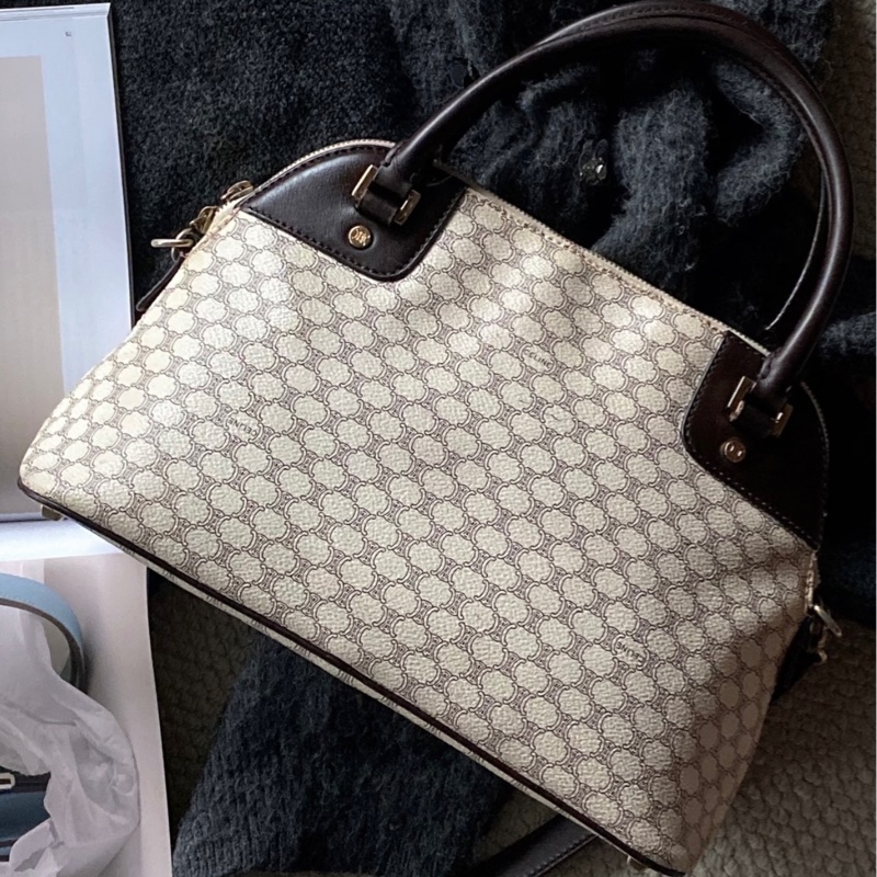 經典 CELINE 老花手提包 2way-1