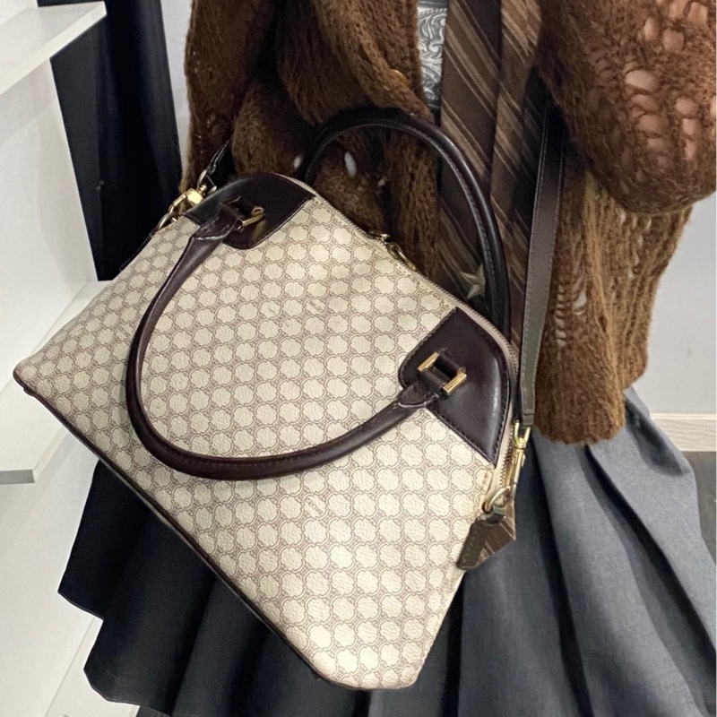 經典 CELINE 老花手提包 2way-2
