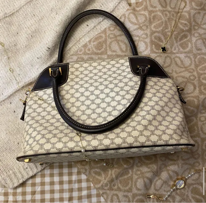 經典 CELINE 老花手提包 2way-4