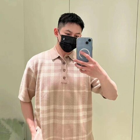 💎Han's house精品服飾💎Burberry 羊毛 針織 短 POLO 衫 短袖