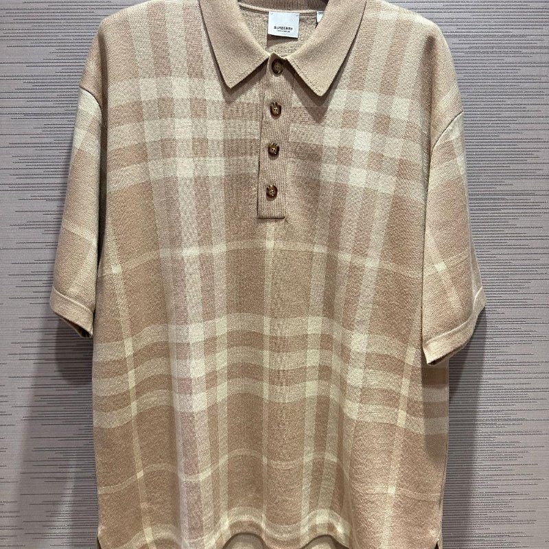 💎Han's house精品服飾💎Burberry 羊毛 針織 短 POLO 衫 短袖-1