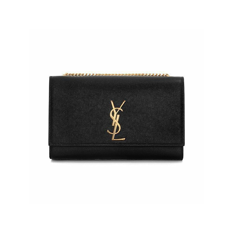 SAINT LAURENT Monogram Kate 鏈條中型女士單肩包-0