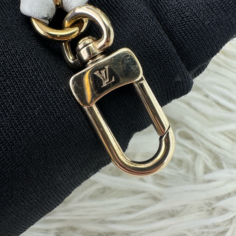 LV On The Go East West 白色鏤空包 全套有單-16