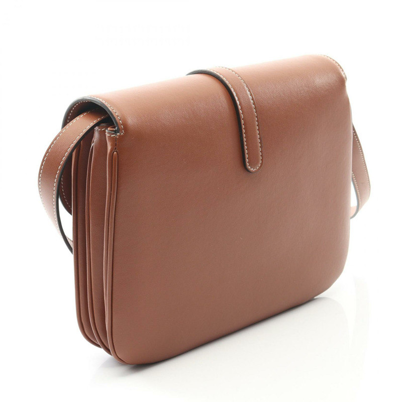 CELINE Taboo 中型單肩包 196583 皮革 棕色 二手 女士-1