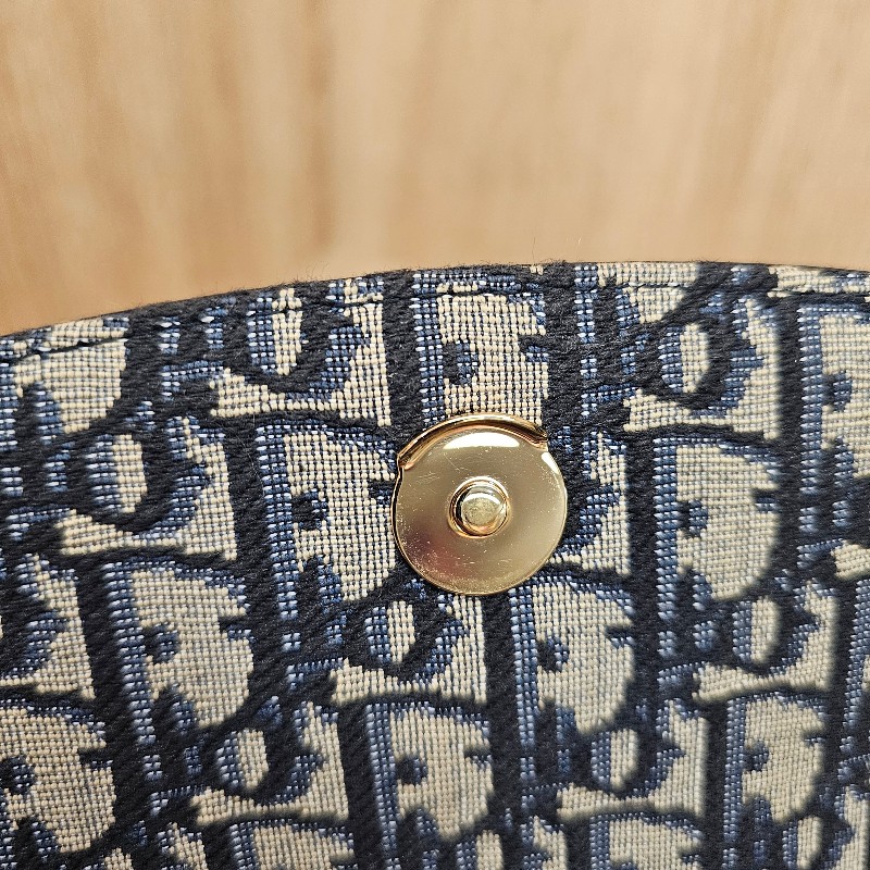 [品況新❣️現省4萬多] Dior深藍牛皮MontaigneAvenue小型手提斜背包-18