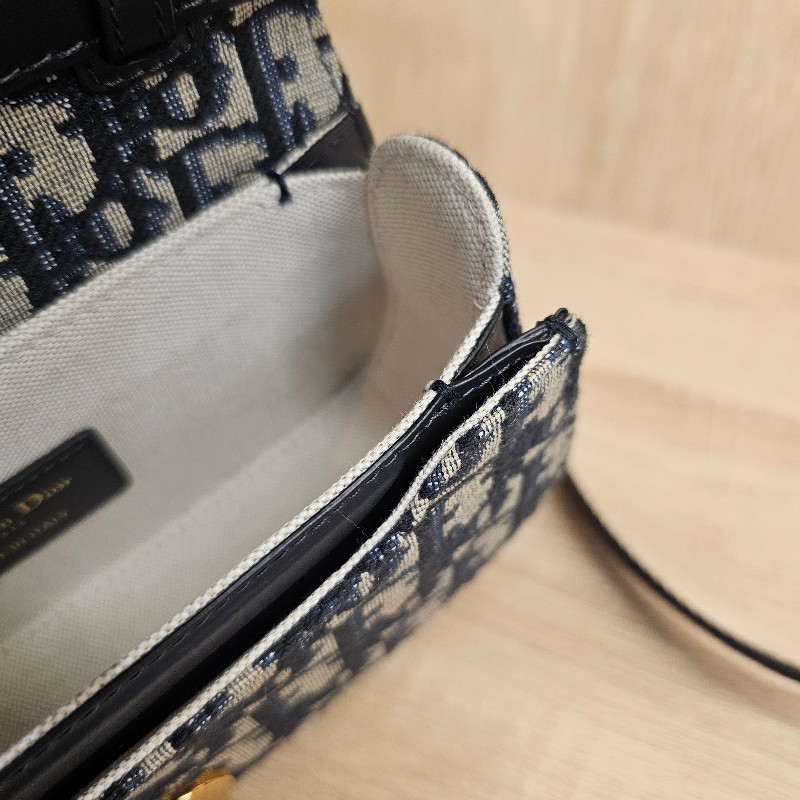 [品況新❣️現省4萬多] Dior深藍牛皮MontaigneAvenue小型手提斜背包-22