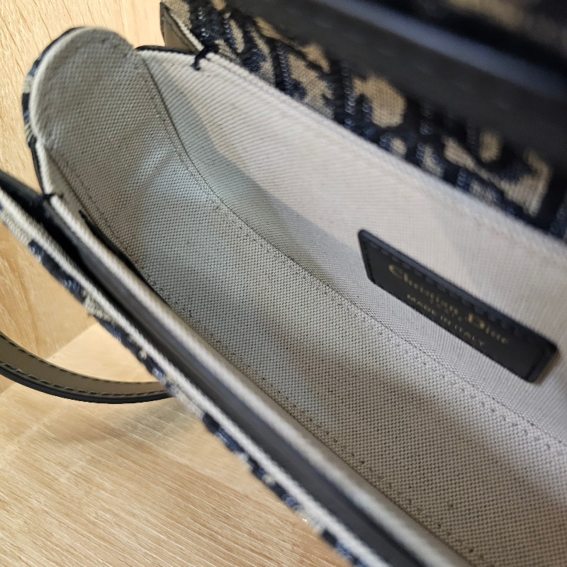 [品況新❣️現省4萬多] Dior深藍牛皮MontaigneAvenue小型手提斜背包-24