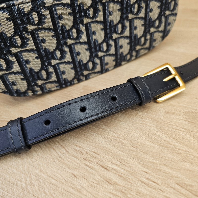 [品況新❣️現省4萬多] Dior深藍牛皮MontaigneAvenue小型手提斜背包-26