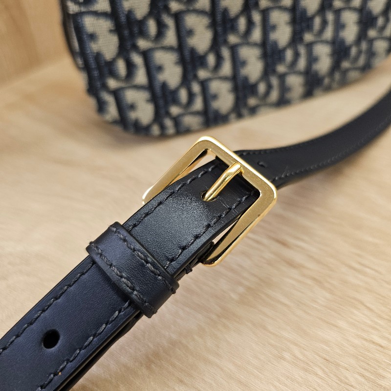 [品況新❣️現省4萬多] Dior深藍牛皮MontaigneAvenue小型手提斜背包-27