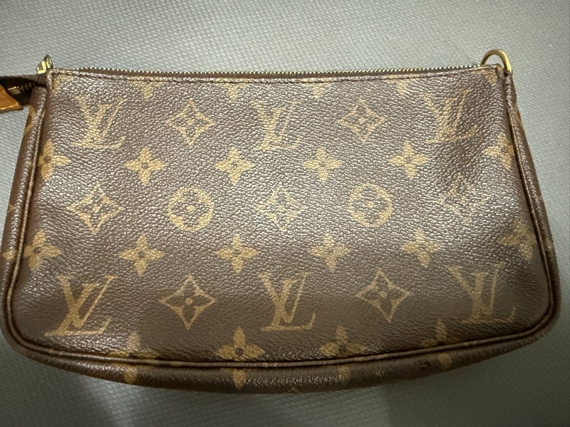 LV大麻將包 中古的-2