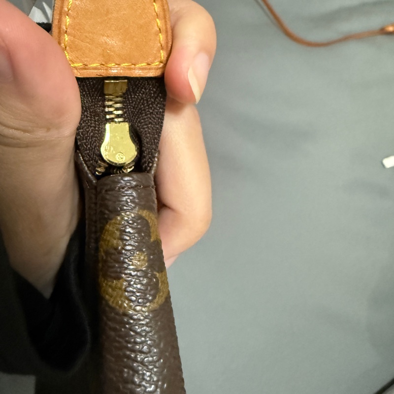 LV大麻將包 中古的-7