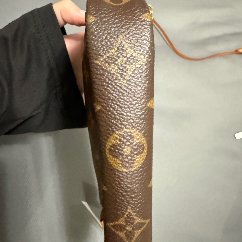 LV大麻將包 中古的-14