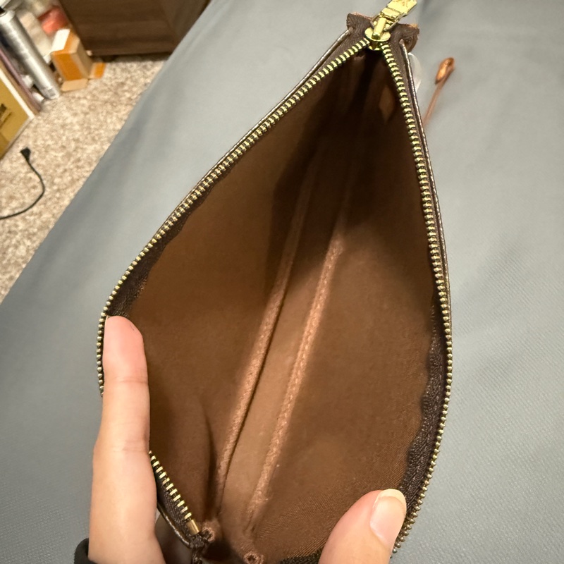 LV大麻將包 中古的-20