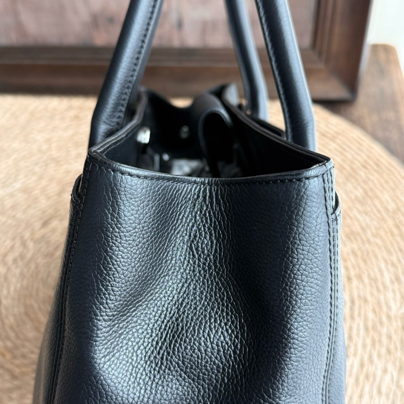 chanel cerf黑金荔枝紋中號年份：17開-7