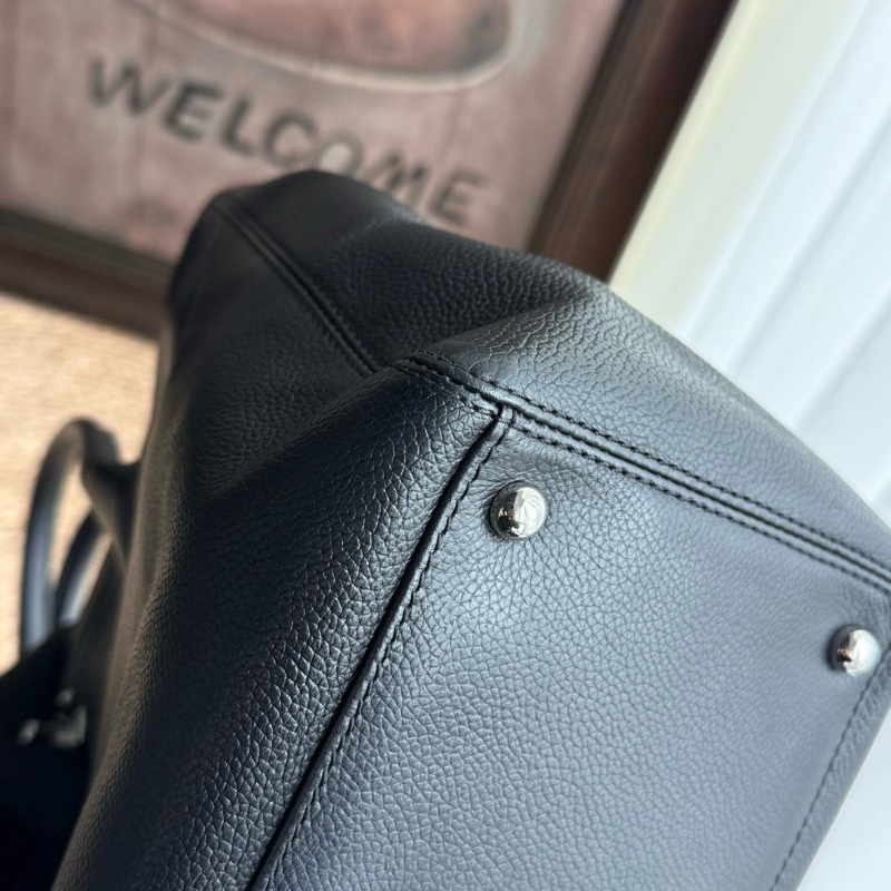 chanel cerf黑金荔枝紋中號年份：17開-12