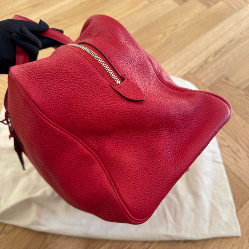 Hermes • Victoria 維多利亞 36 紅色Tc皮 鎖具齊全✔️-4