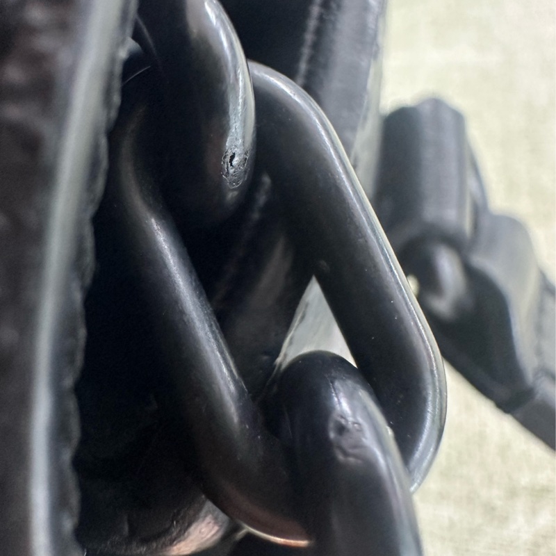 LV 黑色老花 Steamer 晶片款 單肩斜肩包-9