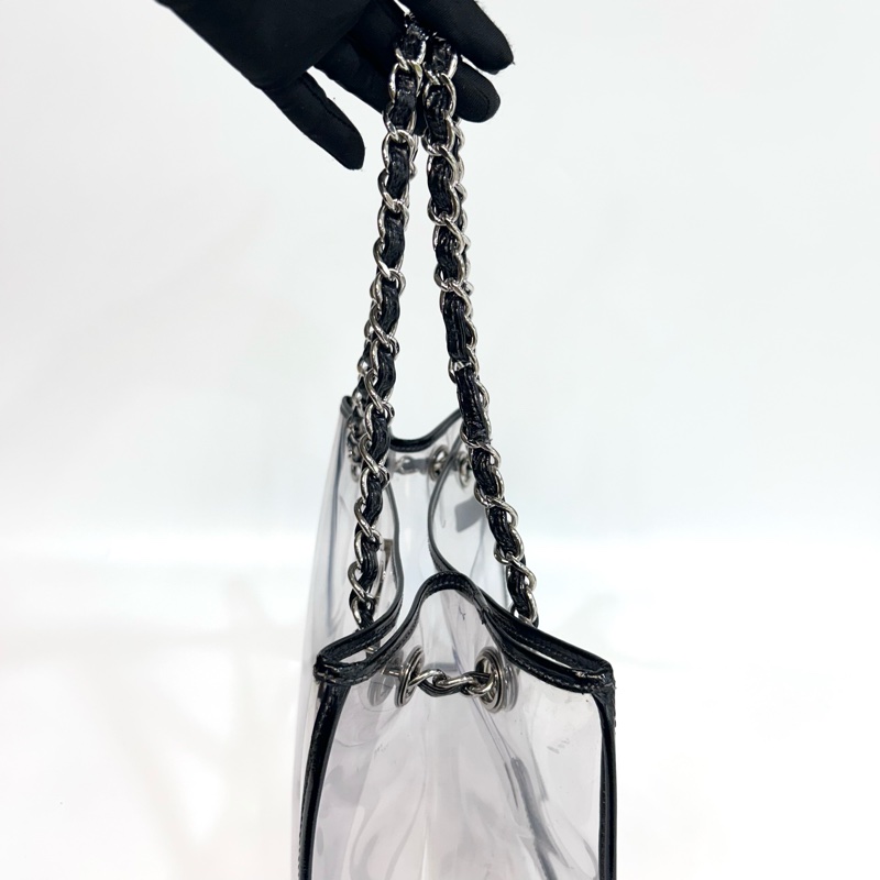 🕯️香奈兒托特CHANEL透明NAKED SAND BY THE SEA TOTE托特包A34685-16