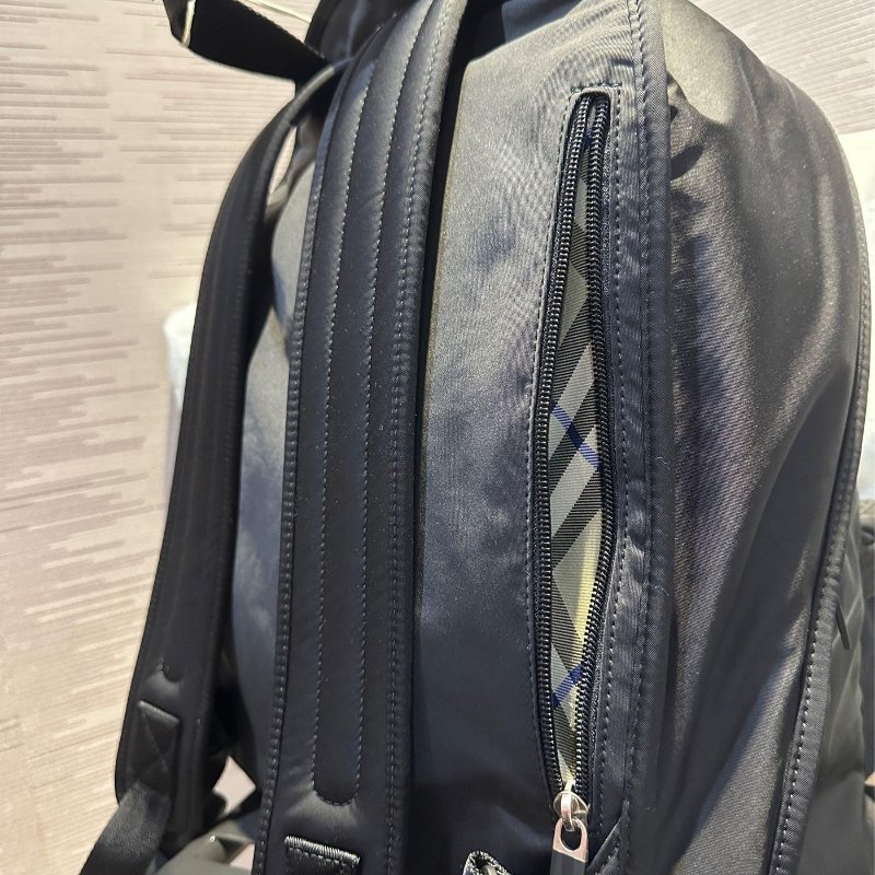 💎Han's house精品服飾💎BURBERRY 巴寶莉 防水 尼龍 格紋 後背包 原價46500-7