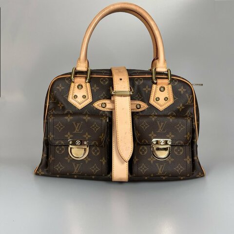 LV M40025 老花曼哈頓包GM