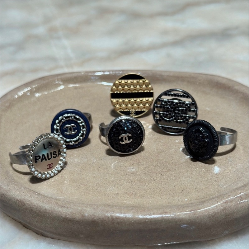 香奈兒鈕扣改造飾品-0