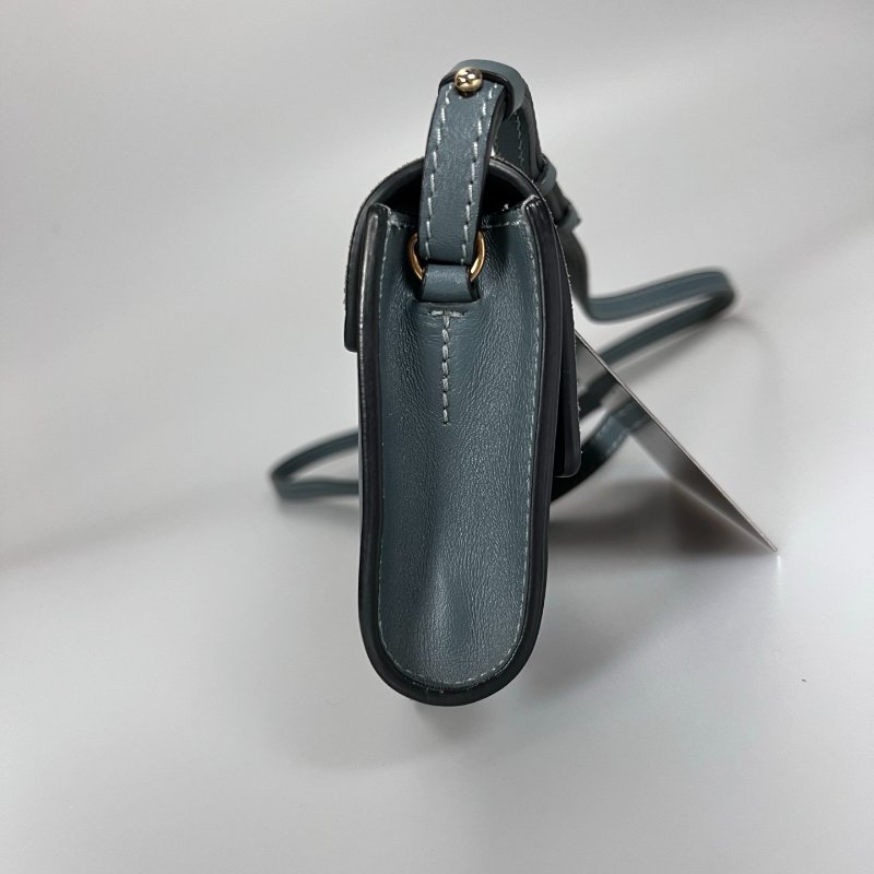 CHLOE  藍拚灰FAYE WOC斜背包-2