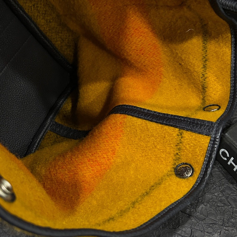 Hermes • Garden Party 36 彩虹毛呢拼皮花園包-7