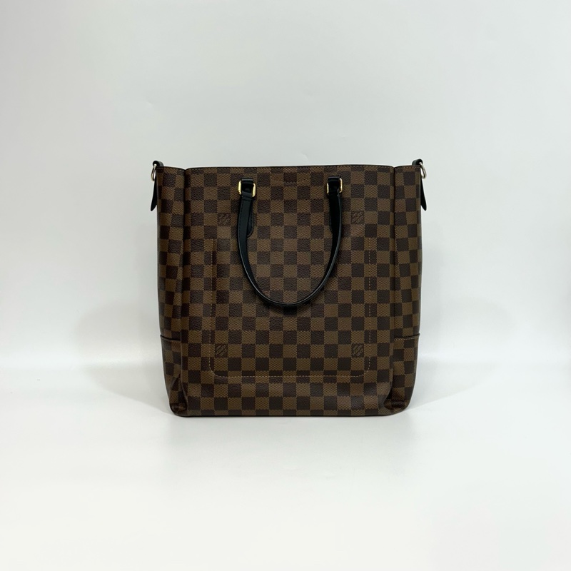 🤎路易威登托特LV棋盤格Damier Belmont手提肩背包N60348-5