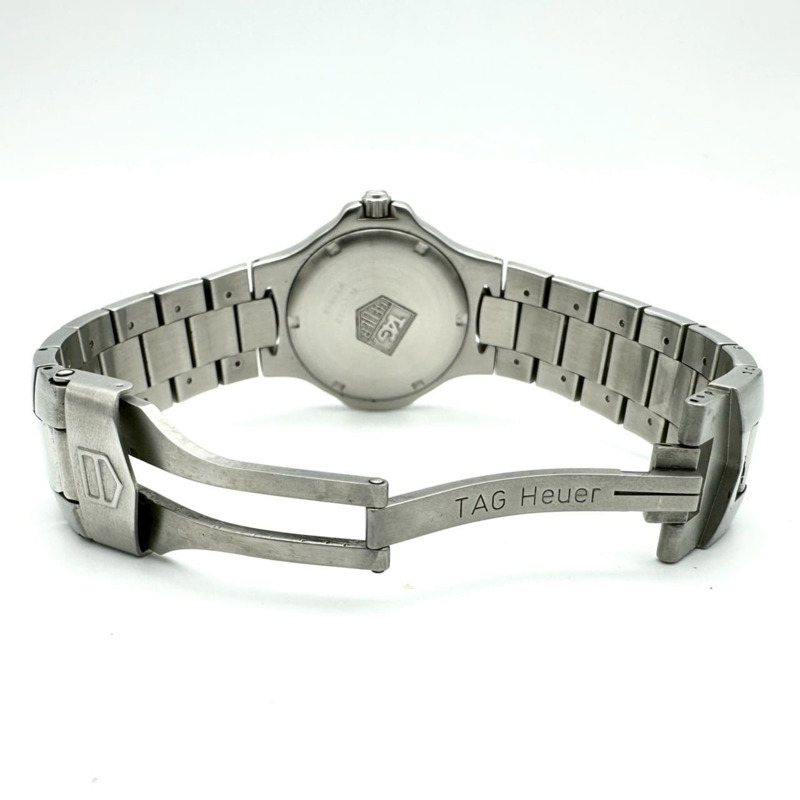 TAG HEUER Kirium Professional 200 日期顯示石英不鏽鋼男錶 WL1112 黑色錶盤-7