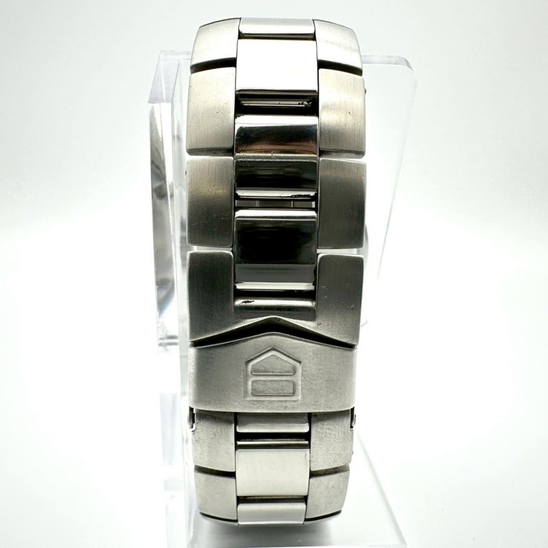 TAG HEUER Kirium Professional 200 日期顯示石英不鏽鋼男錶 WL1112 黑色錶盤-9
