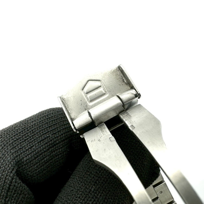 TAG HEUER Kirium Professional 200 日期顯示石英不鏽鋼男錶 WL1112 黑色錶盤-11
