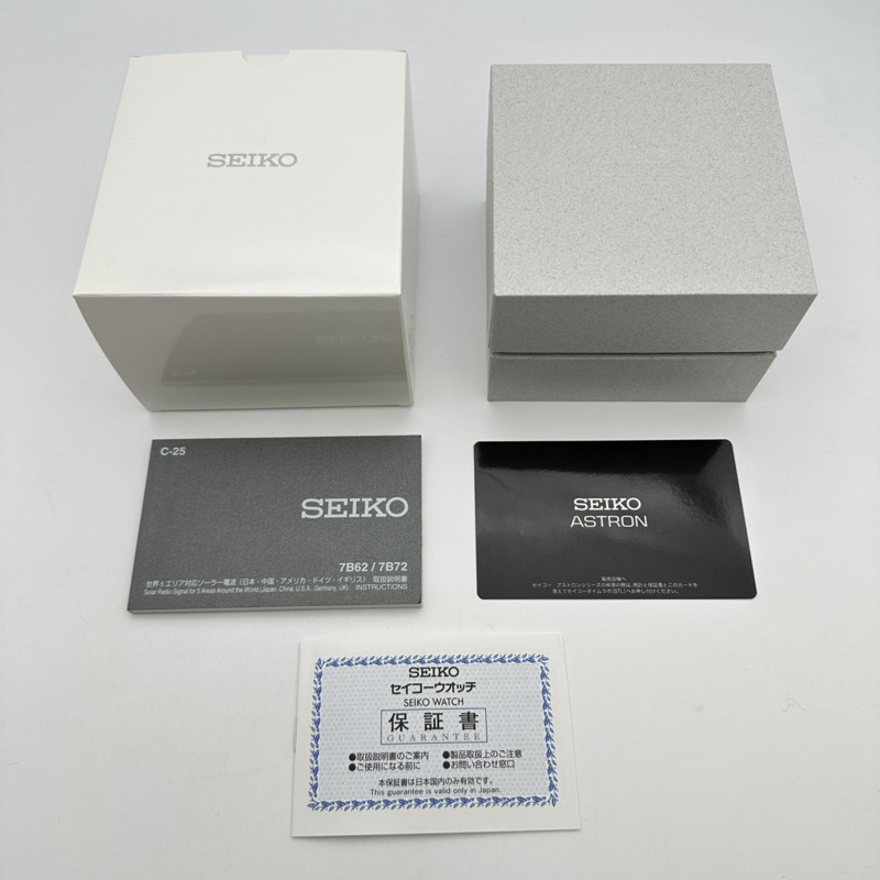 精工 Astron SBXY033/7B72-0AD0 太陽能電波鈦金屬黑色男士腕錶-9