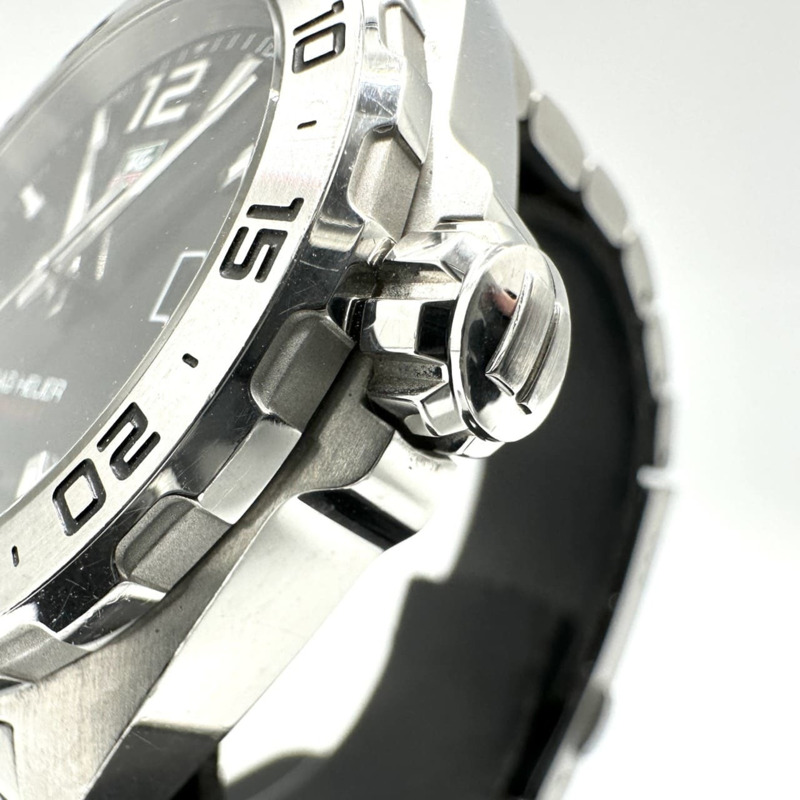 TAG HEUER 豪雅一級方程式 WAZ1112.BA0875 石英不鏽鋼黑色男士腕錶-3