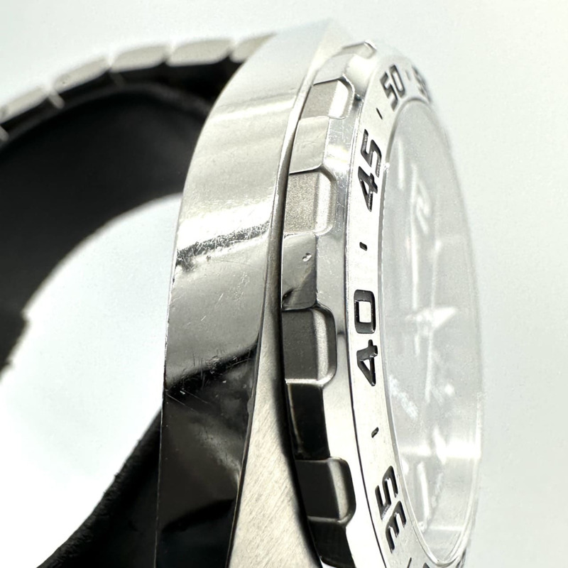 TAG HEUER 豪雅一級方程式 WAZ1112.BA0875 石英不鏽鋼黑色男士腕錶-6