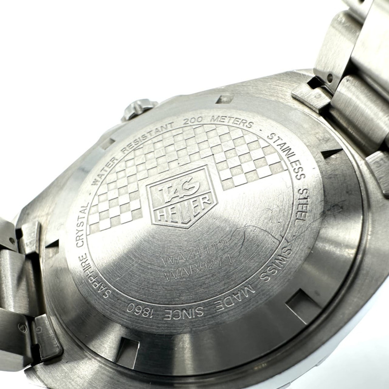 TAG HEUER 豪雅一級方程式 WAZ1112.BA0875 石英不鏽鋼黑色男士腕錶-10