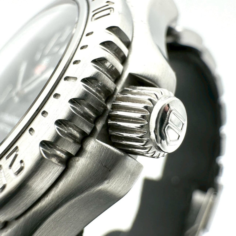 TAG HEUER 豪雅 Link Professional 石英腕錶 WT1110 .BA0550 日期顯示 不鏽鋼黑色錶盤 男士腕錶-3
